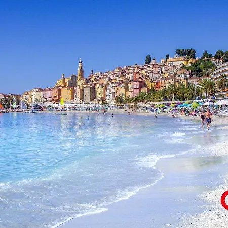 Apartament Climatise Avec Terrasse, Centre-ville De Menton, A Deux Pas Des Plages - Fr-1-647-24 *